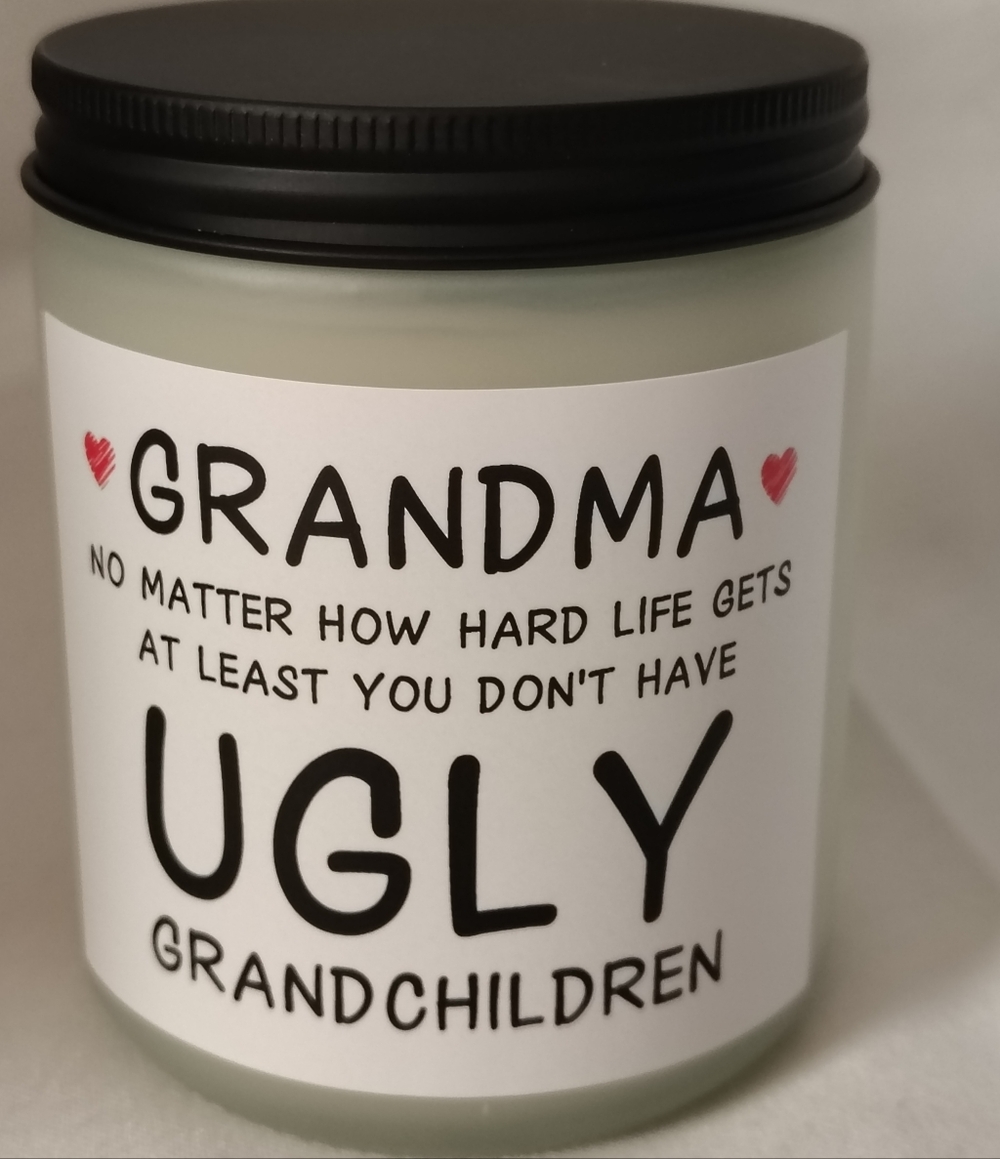 🕯️Funny Saying Grandma Candle New In Box All Natural Scented